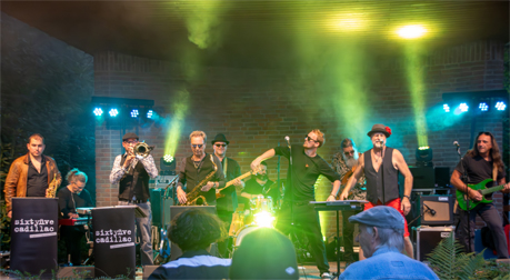 Sixtyfive Cadillac live on stage @ Musik im Park 2023 (Foto: Jeanette Atherton) Bruchhausen-Vilsen Musik im Park 2023