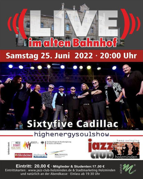 Sixtyfive Cadillac live @ Holzminden – Live im alten Bahnhof Holzminden – Live im alten Bahnhof