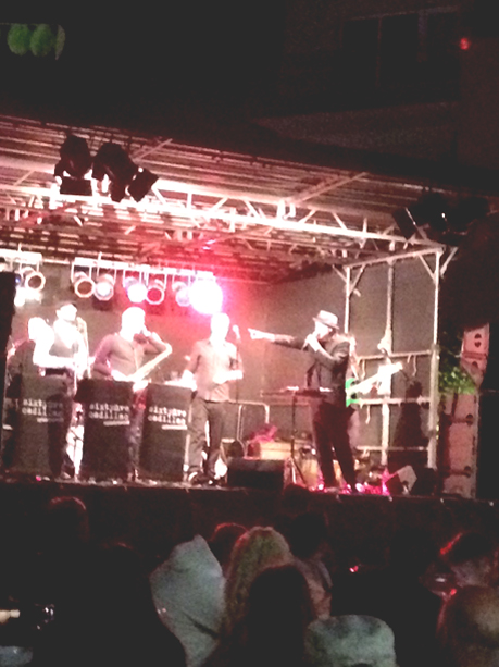 Merzig on stage