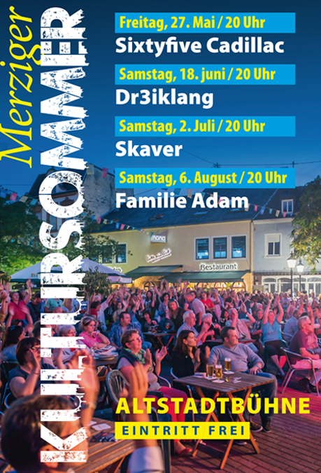 Sixtyfive Cadillac live @ Merzig Kultursommer Merzig Kultursommer