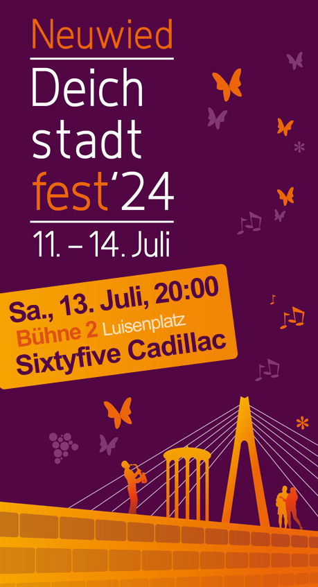 GOOGLE MAPS: Sixtyfive Cadillac live @ Deichstadtfest Neuwied 2024 Deichstadtfest Neuwied 2024