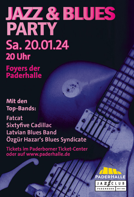 GOOGLE MAPS: Sixtyfive Cadillac live @ Jazz & Blues Party Paderborn 2024 Funambules Lübeck 2023