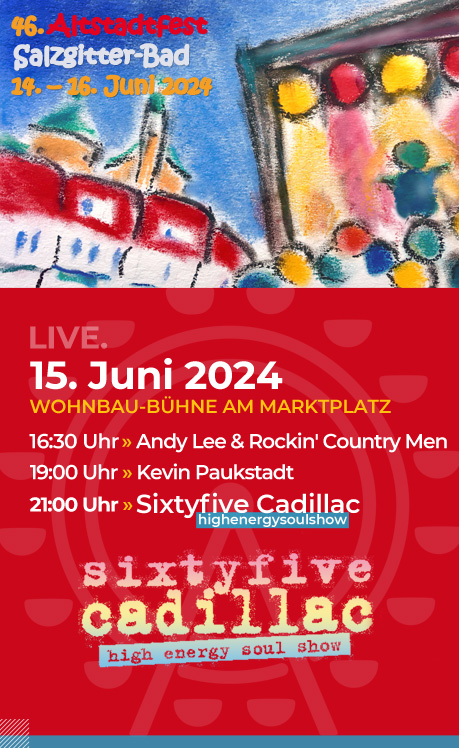 GOOGLE MAPS: Sixtyfive Cadillac live @ Altstadtfest Salzgitter 2024 Altstadtfest Salzgitter 2024