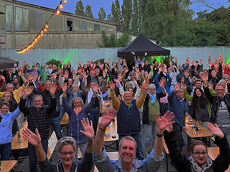 Uelzen party crowd Uelzen party crowd