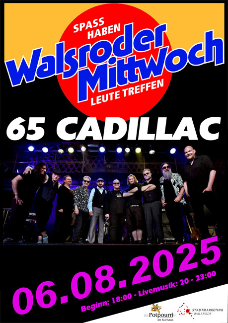 GOOGLE MAPS: Sixtyfive Cadillac live @ Walsroder Mittwoch 2025 Walsroder Mittwoch 2025